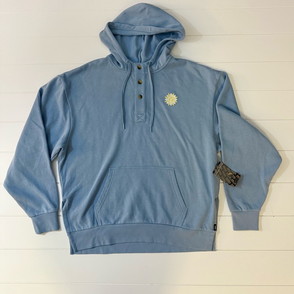Vans Hoodie with Sunflower Embroidery NWT Size S